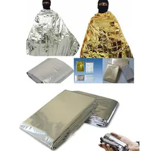Горячий аварийный тепловой одеяло Складной светоотражающий Зонт многоразовый портативный пончо навес коврик покрытие автомобиля Открытый Инструменты