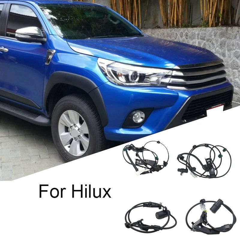 4 шт. ABS Датчик скорости колеса Передний + задний для Toyota Hilux Vigo|Датчик ABS| |