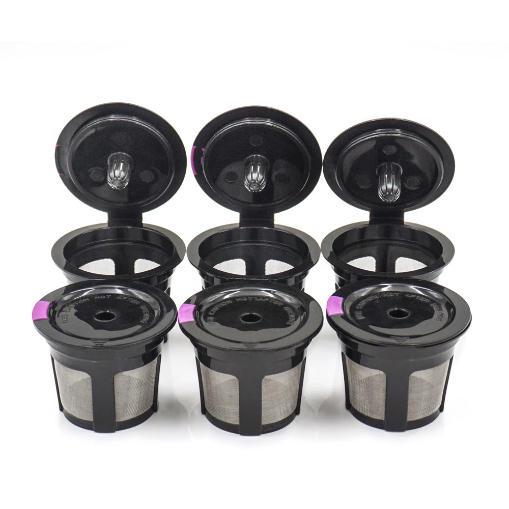 K-Cups многоразовый фильтр для кофе для Keurig 2,0 1,0 Mini Plus Maker высокая термостойкость