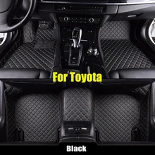 Пользовательские автомобильные коврики для Toyota все модели yaris venza prius Alphard land cruiser камера заднего вида rav4 Corolla highlander автомобильный коврик