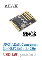 AEAK RFID модуль RC522 наборы S50 13,56 МГц 6 см с тегами SPI записи и чтения для arduno uno 2560