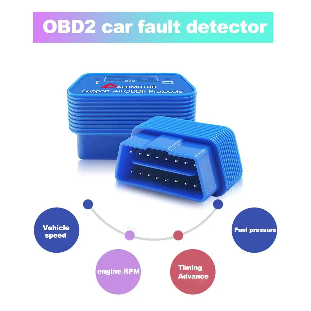 Диагностический сканер автомобиля ELM327 V1.5 Wifi Bluetooth obd2поддержка Android IOS система автомобильный диагностический сканер