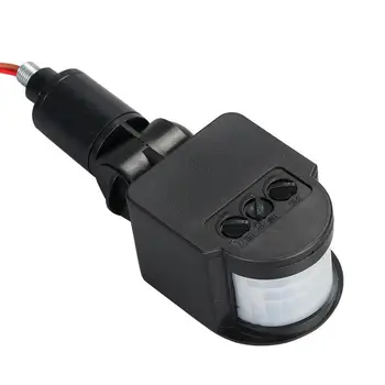 

PIR Infrared Motion Sensor Time Adjustable Detector for Floodlight