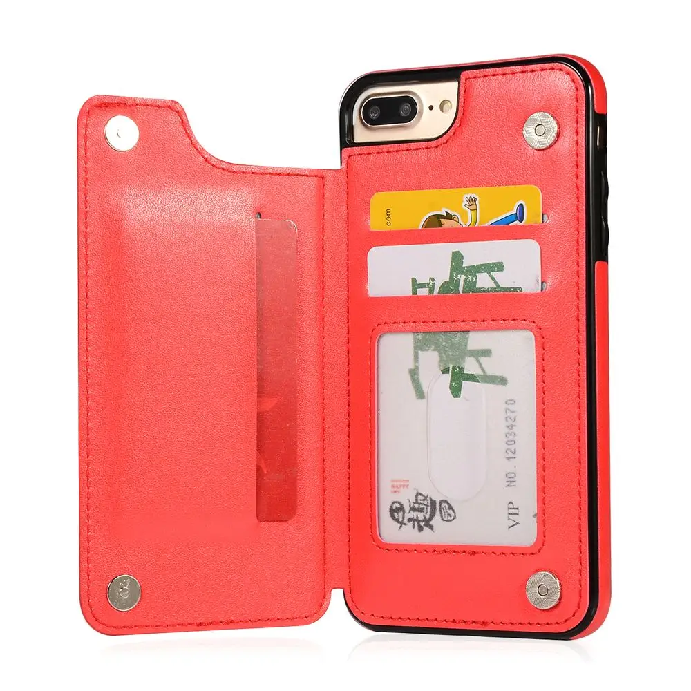 Тиснение чехол для iPhone 7 8 6 6s Plus X Xs Xr Xs Max 5 5S SE 5SE искусственная кожа задняя крышка откидная подставка, гнездо для карточек кошелек Чехол