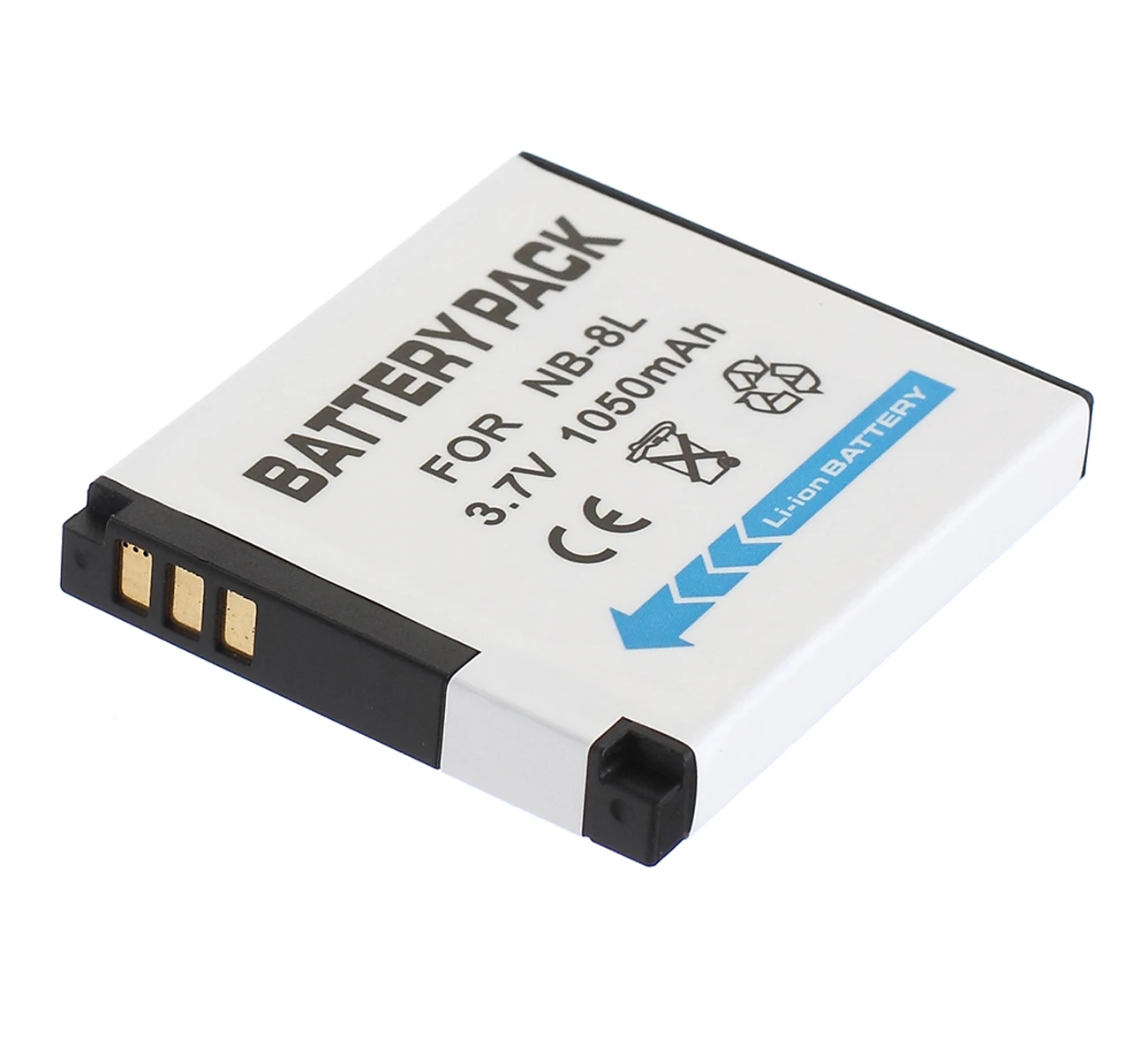 1x NB-8L Battery Перезаряжаемый литий-ионный Аккумулятор для Canon NB-8L, NB8L - Цвет: 1x NB-8L Battery