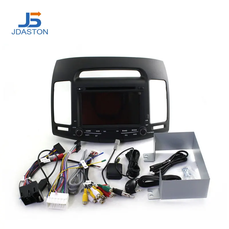 Автомобильный DVD плеер JDASTON 7 дюймов Android 10 0 для HYUNDAI ELANTRA 2007 2011 мультимедиа GPS
