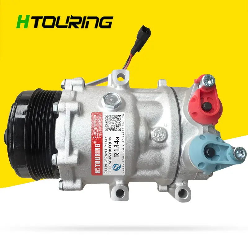 

SD7V16 A/C AC Compressor For Car Ford Mondeo 2.3 2007-2014 7G91-19D629-AE 7G91-19D629-AF 6G9119D629DD 6G9119D629DE 1277 6PK