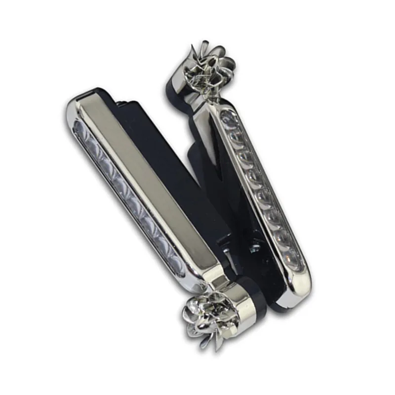 

Automatic Wind Power 8 LED Car Light Daylight Headlight Lamp Car styling No Need External Power Supply Car Daytime light