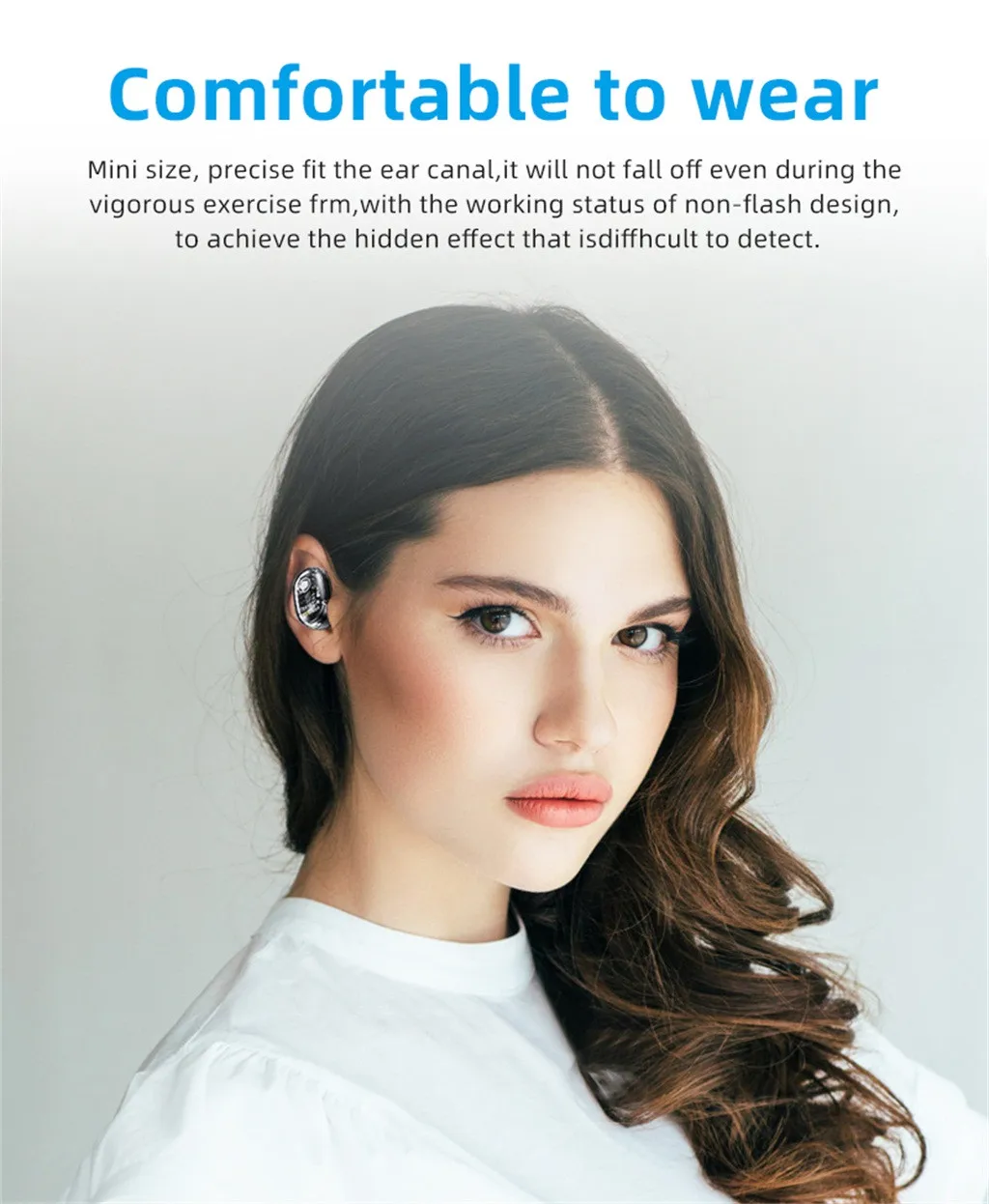 20% Bluetooth наушники горячие беспроводные Bluetooth спортивные мини бинауральные чистые наушники-вкладыши гарнитура наушники игровая гарнитура kulaklxyk