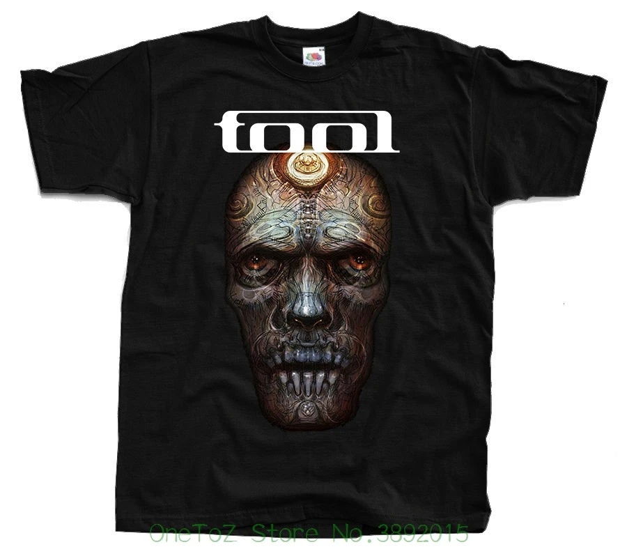 

Quality T Shirts Men Printing Short Sleeve O Neck Tshirt Tool Band T Shirt ( Black ) S 5Xl