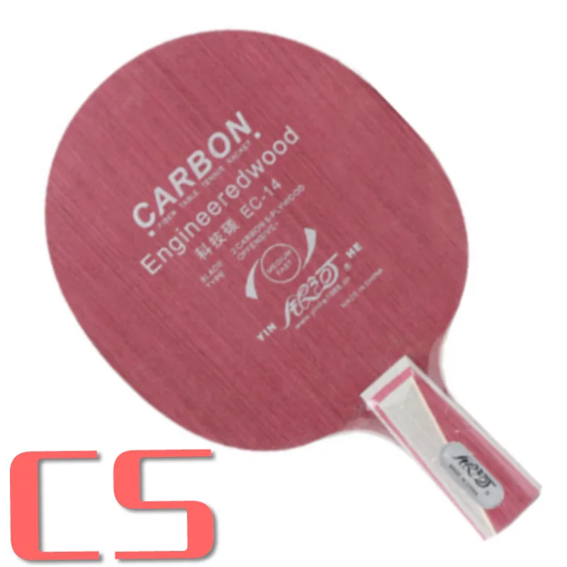 Galaxy Milky Way Yinhe EC-14 Carbon EC 14 EC14 Engineeredwood OFF+ лезвие для настольного тенниса для ракетки для пинг-понга - Цвет: CS  short handle