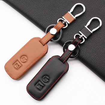 

100% leather car key cover for honda pcx 150 hybrid X-ADV sh125 scoopy sh300 forza 125 300 2018 2 Buttons key case