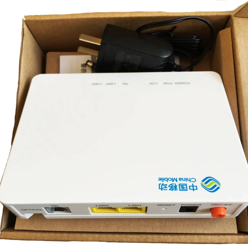 Новый GPON ONU ZXHN ZTE F603 2 lan + 1 голосовой протокол SIP английский интерфейс с китайским