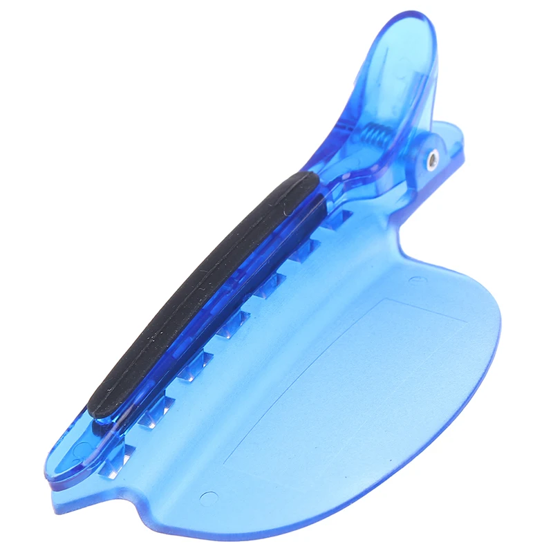 1 шт./лот голубой цвет легко/скорость сепаратор зажимы секционные зажимы для быстрого и легкого для перьев, пучков нарощенных волос Installatio