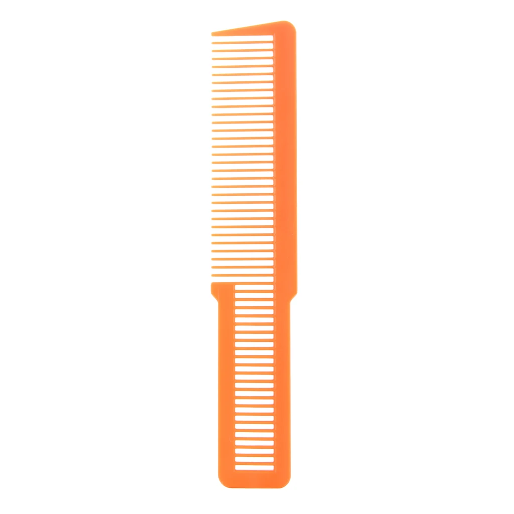 1Pc Professional Flat Top Stylist Salon Combs Hair Brush Barber Clipper Cutting Hairdressing Care Hair Styling Tool