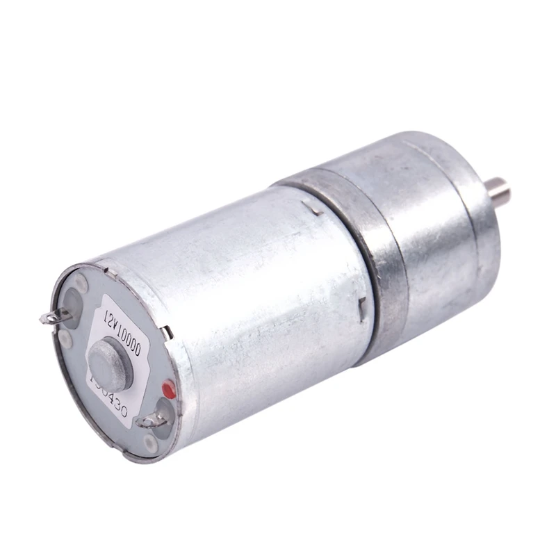 300 об/мин DC 12V 0.03A высокий крутящий момент Электродвигатель с зубчатым приводом