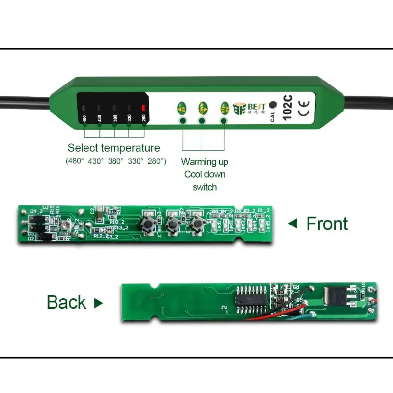 Электрический паяльник 220V 110V 90W EU/US Plug сварочные инструменты для ремонта 63HF