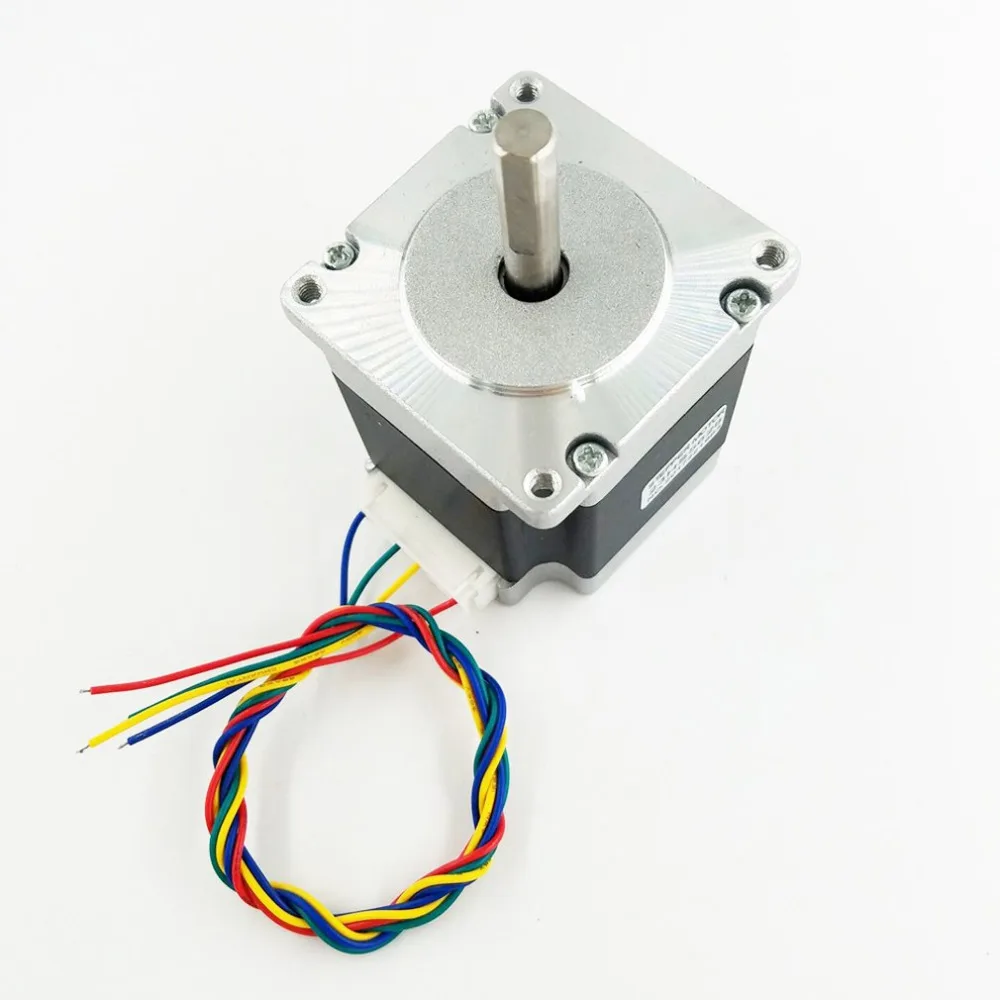 23HS5628 4-lead Nema 23 Stepper Motor 2.8A With 6.35mm Shaft CNC Laser Grind Foam Plasma Cut Stepper Motor