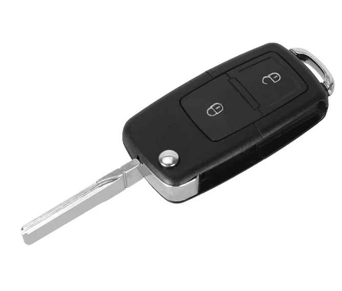 SPC 2 кнопки флип дистанционный ключ-брелок от машины для VOLKSWAGEN VW Golf 4 5 Passat b5 b6 polo Touran 434 МГц ID48 чип 1J0 959 753 AG