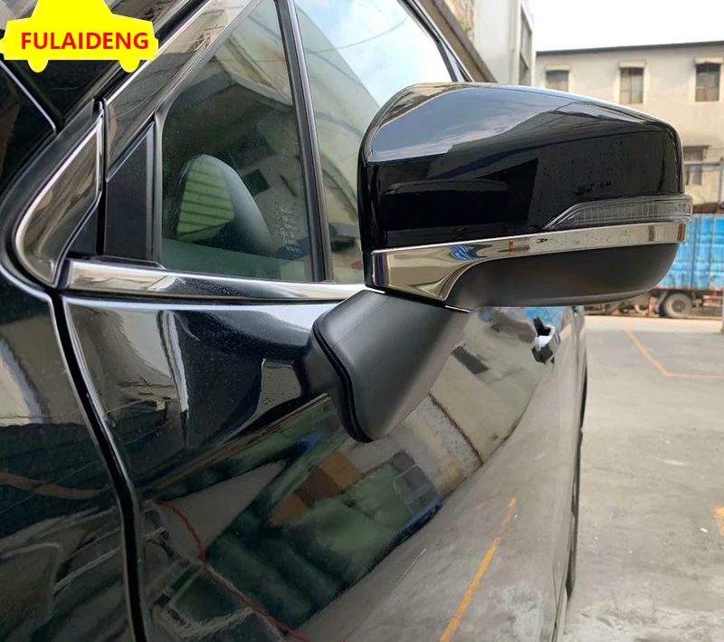 2 шт. для Subaru Forester нержавеющая сталь зеркало заднего вида полосы декоративная отделка автомобиля Стайлинг Аксессуары