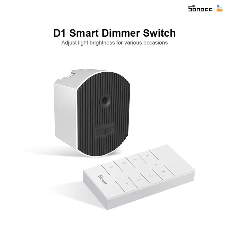 Умный диммер Sonoff D1 Wi Fi переключатель сделай сам модуль мини переключателя