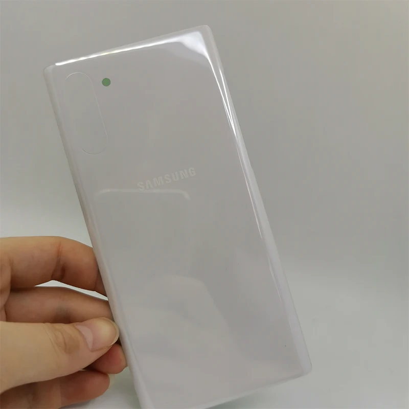 Note 10 чехол для телефона для samsung Galaxy Note 10 Note10 задняя крышка чехол для батареи стекло задняя крышка Корпус Замена+ наклейка