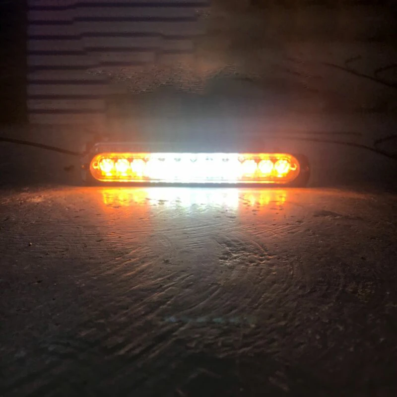 Автомобильный задний Hazard 6 светодиодный фонарь замена лампы 36 Вт Водонепроницаемый вспышка