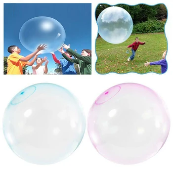 

L S M Size Children Outdoor Soft Air Water Filled Bubble Ball Blow Up Balloon Toy Fun Party Game Gift for Kids Inflatable Gift