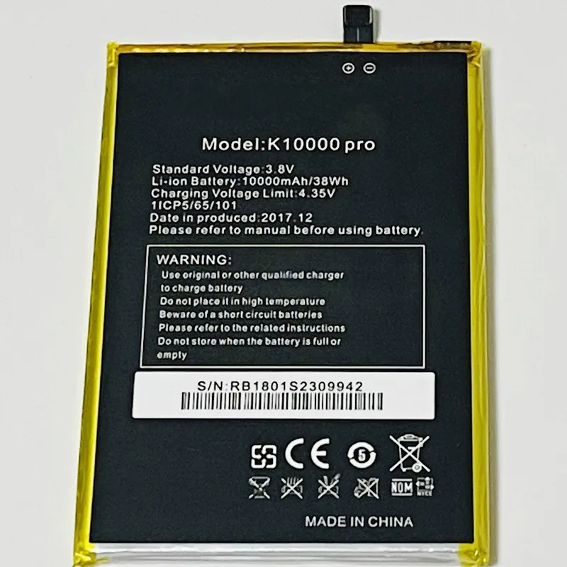 Аккумулятор 1ICP5/3 8 10000 в 65/101 мА · ч для OUKITEL K10000 Pro | Мобильные телефоны и аксессуары