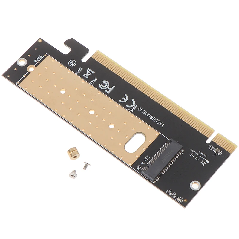 M.2 NVMe SSD адаптер M2 на PCIE 3,0X16 контроллер карты M ключ интерфейс Поддержка PCI Express 3,0X4 Размер 2230-2280 1 шт. адаптер