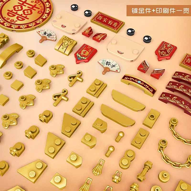 LOZ Mini Building Blocks Chinese Sacred Beast Kylin Assembling Toy Puzzle Adult
