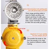 110-220V electric coffee bean grinder N520 household automatic coffee bean grinder detachable 10-speed adjustable fast grinding 5