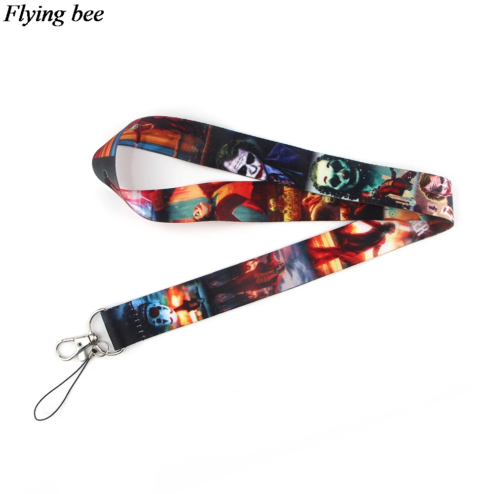 

Flyingbee Horror Lanyard Keychain Phone Lanyard Fashion Strap Neck Lanyards For ID Card Phone Keys X0914