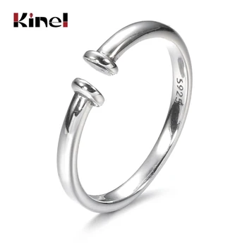 

Kinel Real 925 Sterling Silver Finger Ring Woman Jewelry Gift 618 GLOBAL SHOPPING FESTIVAL bijoux femme 925 Silver Ring