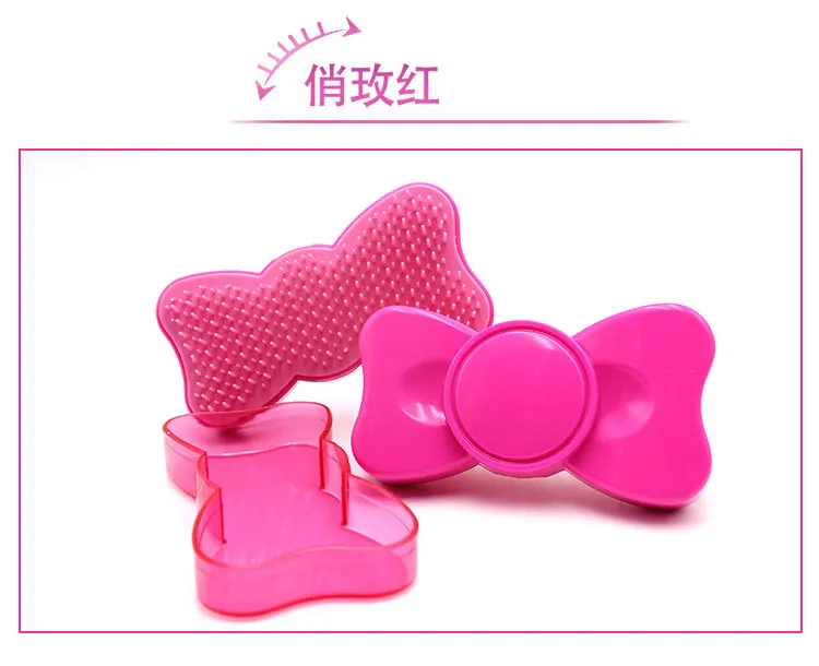 Пластиковая парикмахерская расческа Kou Dream Bow Tangle Teezer, массажные расчески с анти-узлом,, инструмент для красоты, настраиваемый логотип