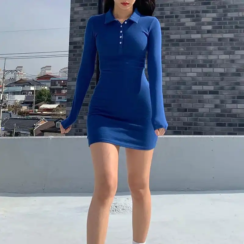polo bodycon dress
