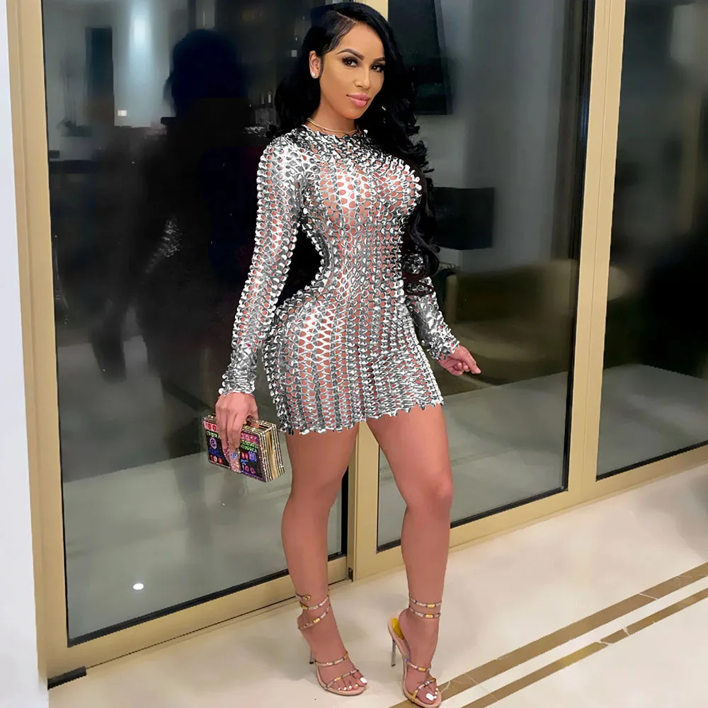 long sleeve dress night out