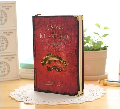 Записная книжка "Игра престолов", записная книжка "Песнь Льда и Огня", размер А5, офисные канцелярские принадлежности, Офисная записная книжка для студентов