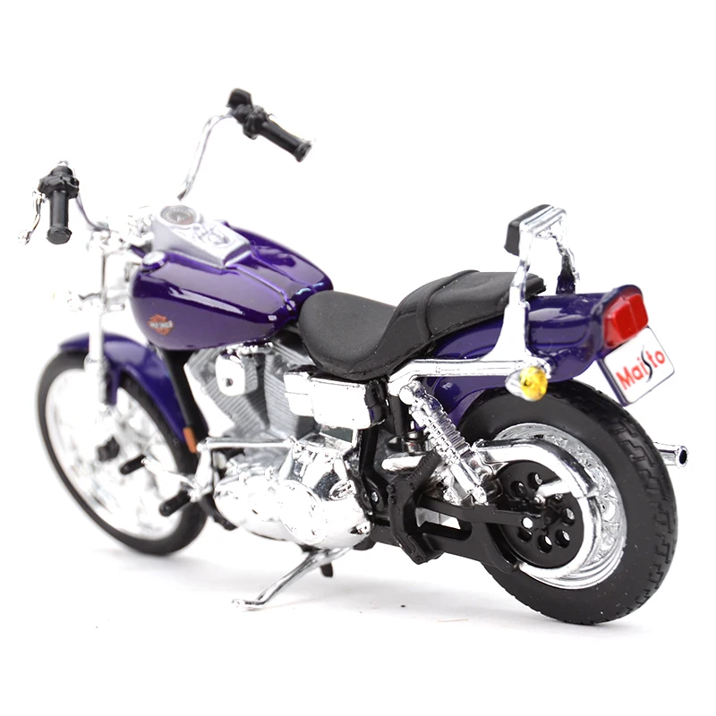 Модель мотоцикла Maisto 1:18 2001 FXDWG Dyna Wide Glide из сплава| |