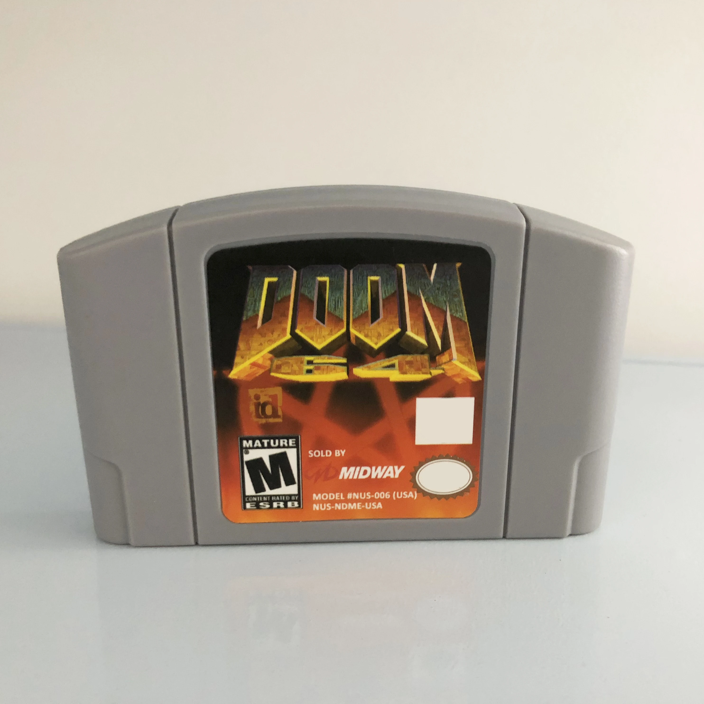 Doom/MRO/зел серии Английская Литература для 64 бит NTSC видео игровая приставка