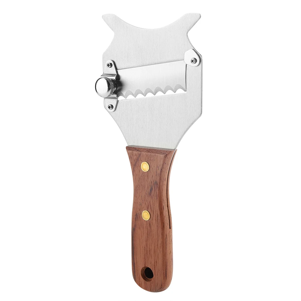 1 шт. нож для трюфеля из нержавеющей стали с деревянной ручкой терка для сыра десерт кухонные инструменты устройство для нарезки шоколада нож