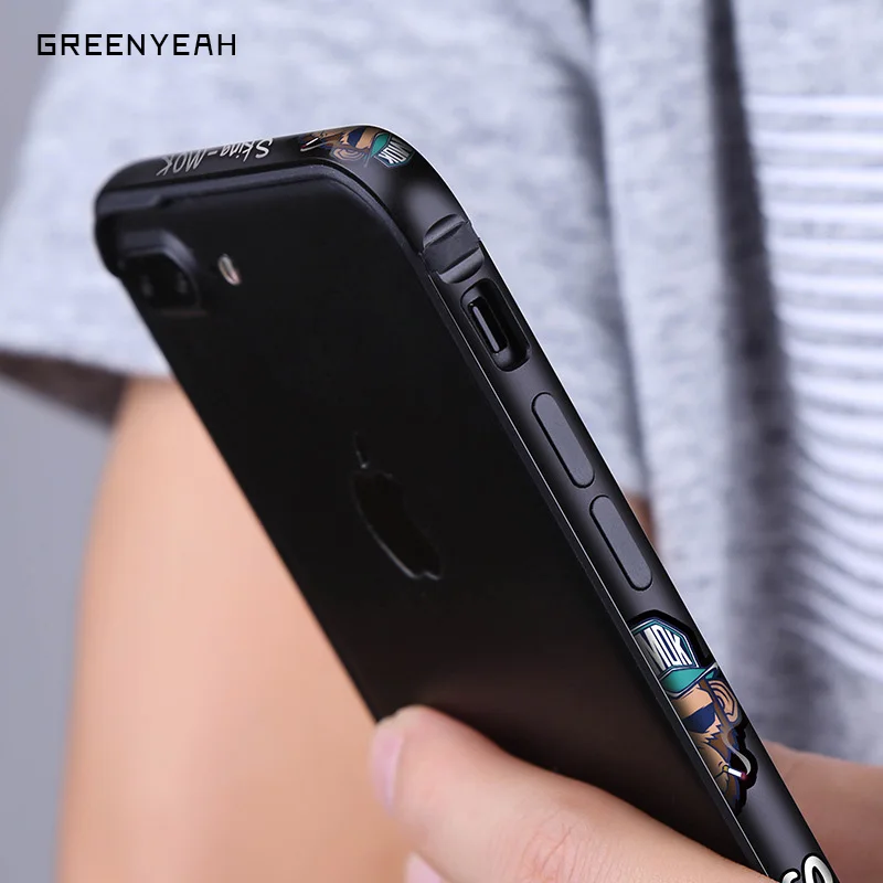 Lofter алюминиевый металлический бампер для Apple iPhone 7 8 SE 2020 Plus чехол рамка защитный