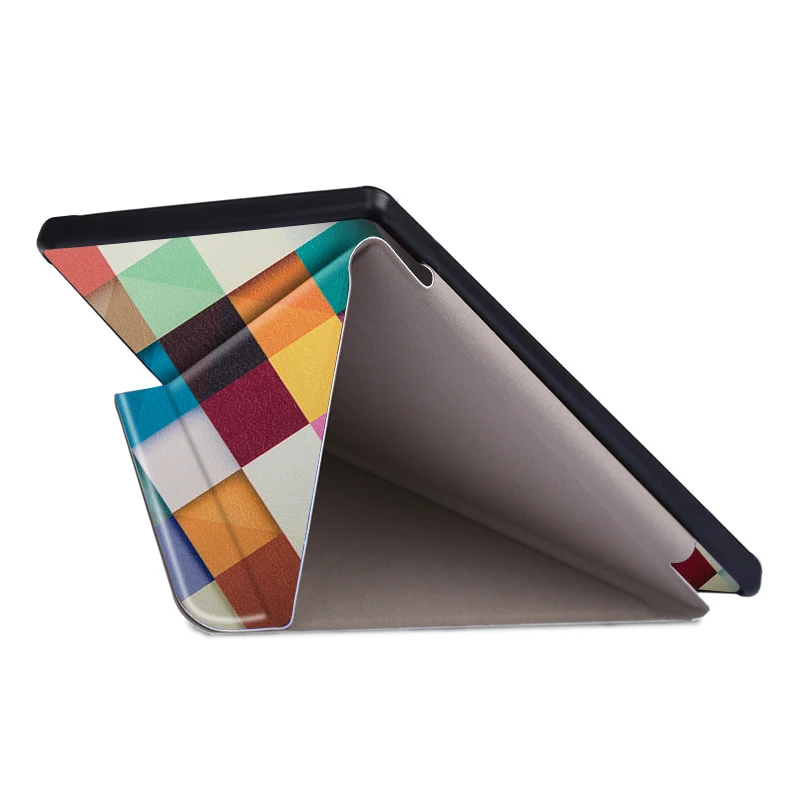 Premium PU Leather Origami Stand Case for 7-Inch E-Readers with Slim Magnetic Wake/Sleep Cover