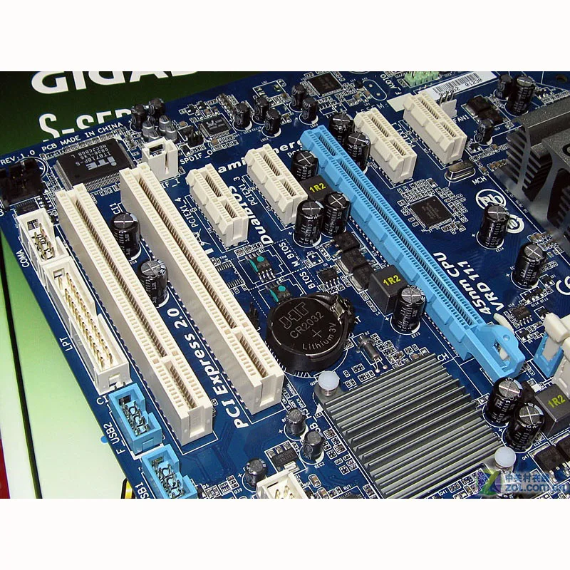 Материнская плата Gigabyte LGA 775 DDR3 USB2.0 16 ГБ для Intel P43 настольных ПК SATA II системная