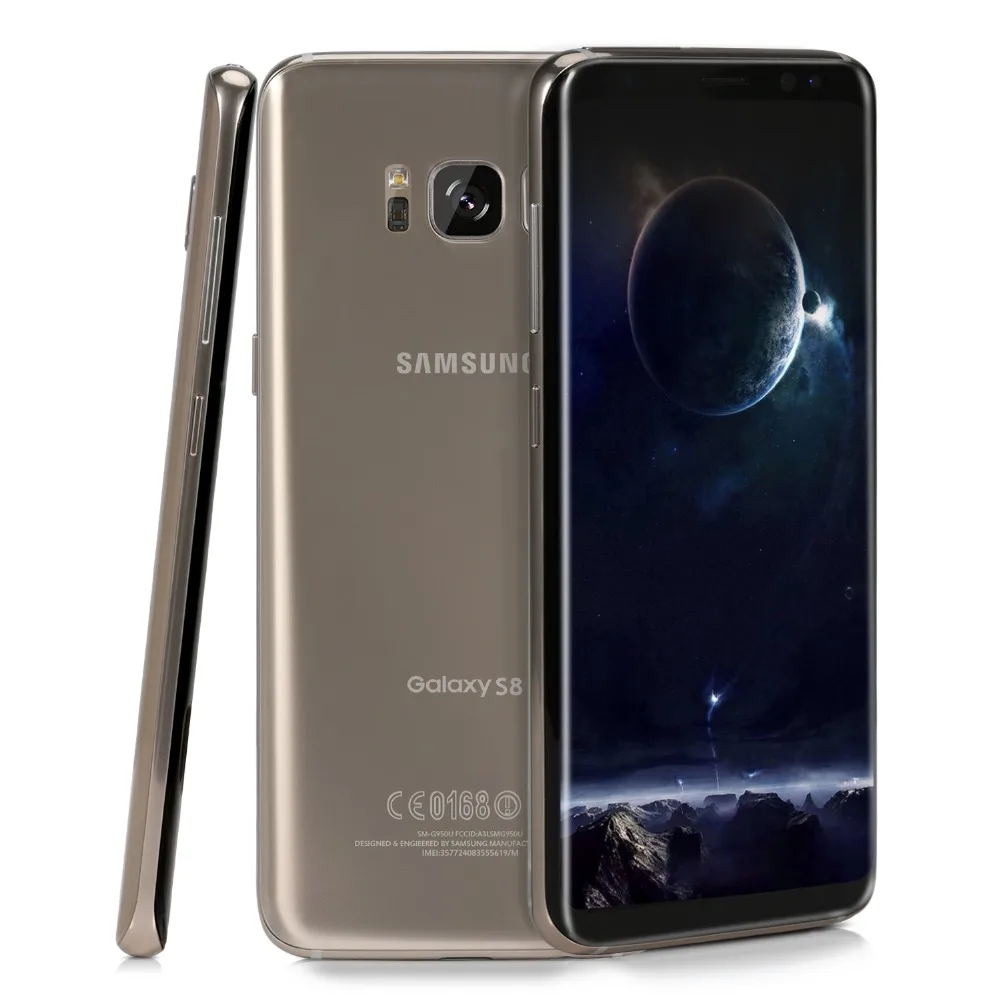 Мобильный телефон Verizon samsung Galaxy S8 G950U, 4G LTE Snapdragon 835, четыре ядра, 4 Гб ОЗУ, 64 ГБ, 5,8 дюйма, NFC, 12 МП, телефон G950V