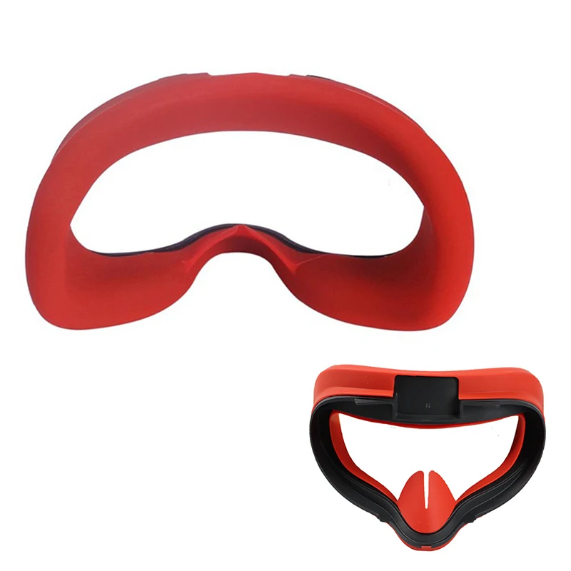 1pc Replacement Silicone Eye Mask For Oculus Quest2 VR Glasses Shading Sweat Proof Blindfold Accessories For Oculus Quest2 