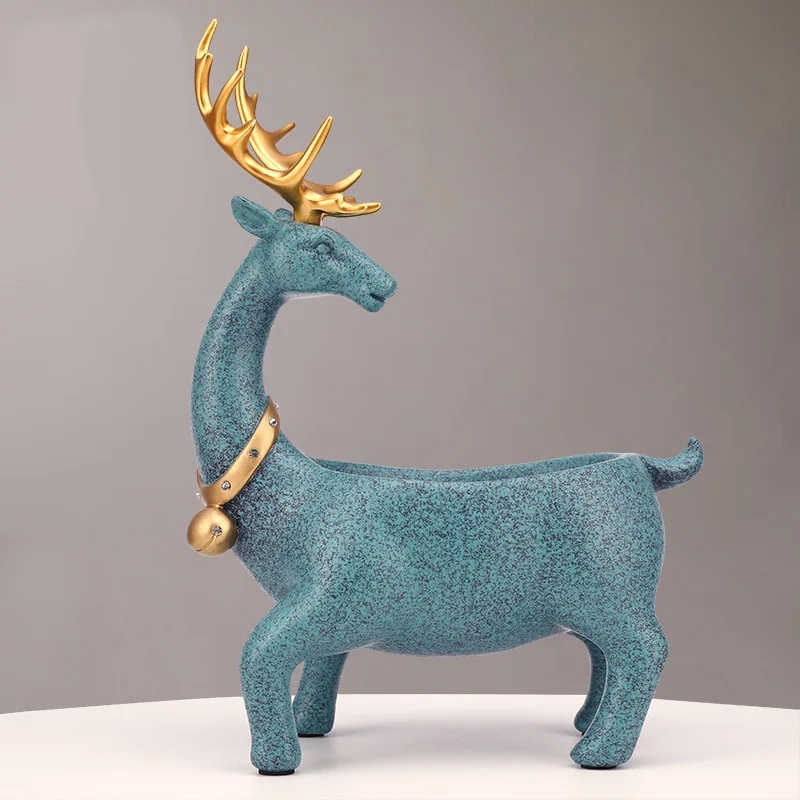 

A Deer You Decoration Desktop Sundries Storage Box Office Household Simple Key Snacks Accessory Storage Rack