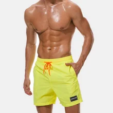 Высококачественные модные мужские пляжные шорты для серфинга однотонная одежда для плавания пляжный купальник без логотипа