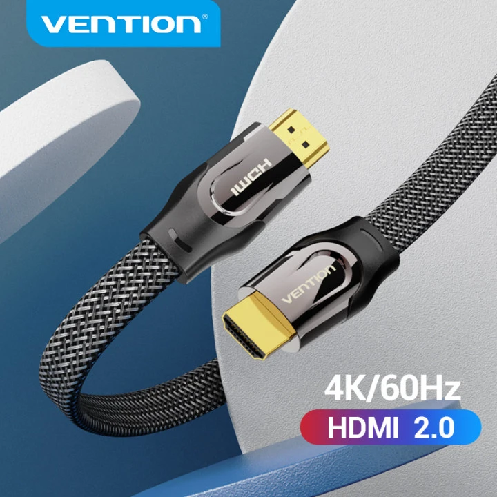 Vention HDMI Cable 4K 60Hz HDMI 2.0 Male to Male HDMI Switch for for PS4/5 PC Laptop Projector Audio 4K HDMI|vention hdmi cableethernet hdmi - AliExpress