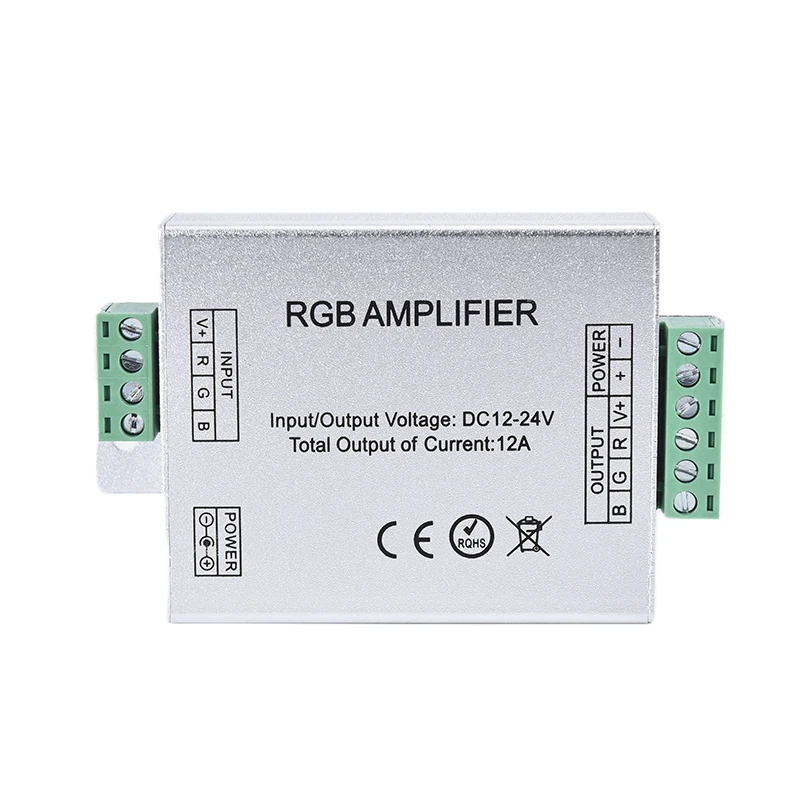 Горячее предложение! Распродажа! DC 12-24V светодиодный RGB усилитель для RGB светодиодные ленты репитер мощности контроллер консоли